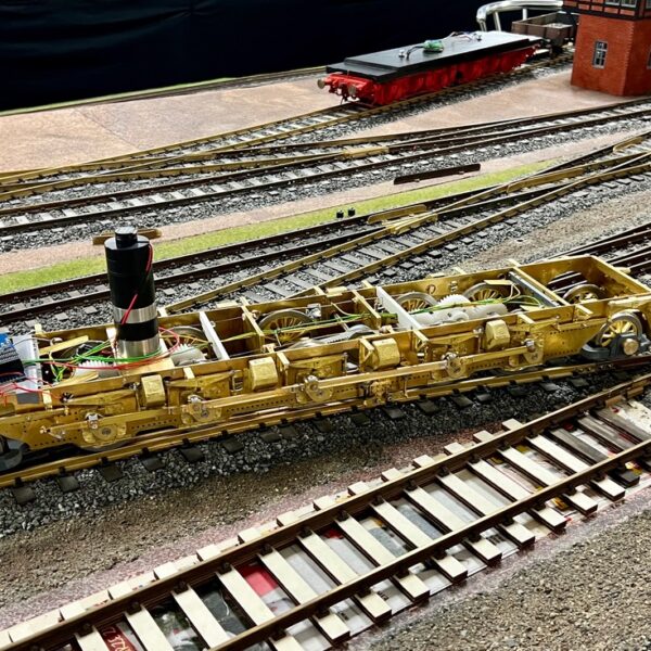 Testfahrt auf der Anlage in Altenweddingen